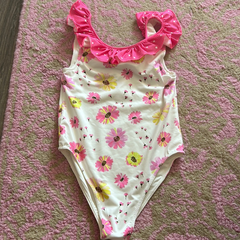 Love shack fancy kids bathing suit